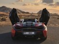 rouge McLaren 570S Spyder 2019 for rent in Abu Dhabi 3
